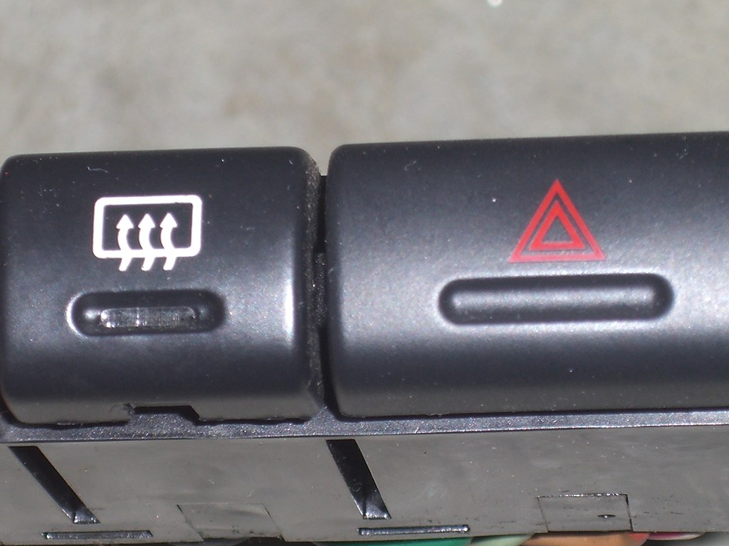 Subaru SVX Dash Defrost & Hazard Light Button Module Flickr