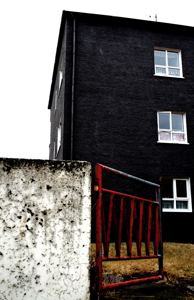 The Black House On The Corner I passed by that house everd… Flickr