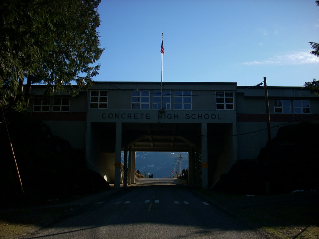 Concrete High School now with drivethru service Flickr