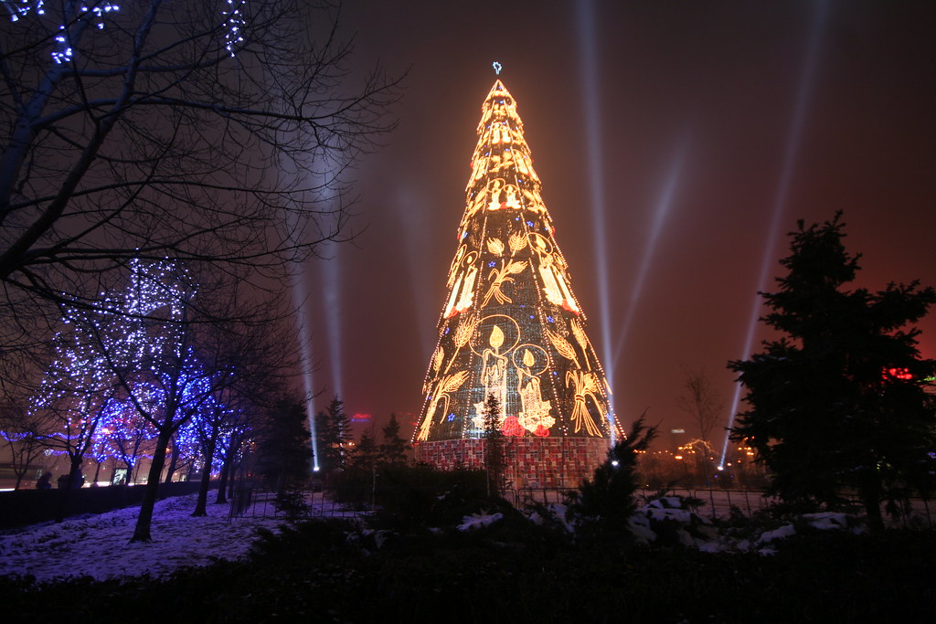 Europe's Tallest Christmas Tree? According to the mayor's … Flickr