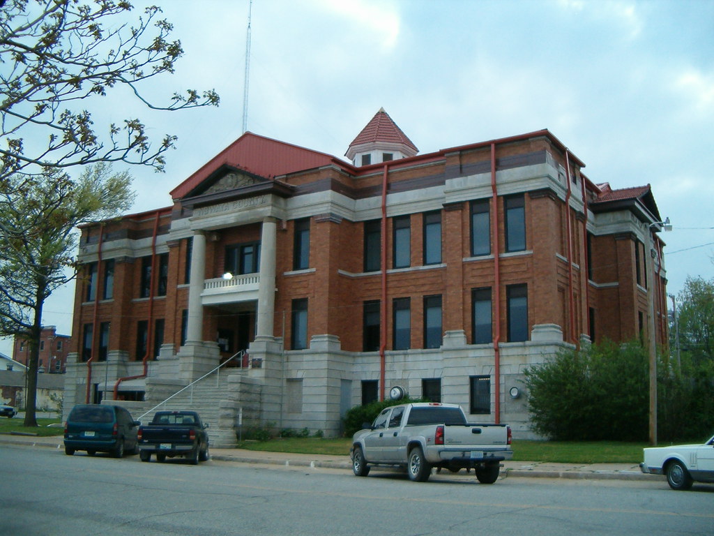 Nowata County Courthouse Nowata Oklahoma This nice classic… Flickr