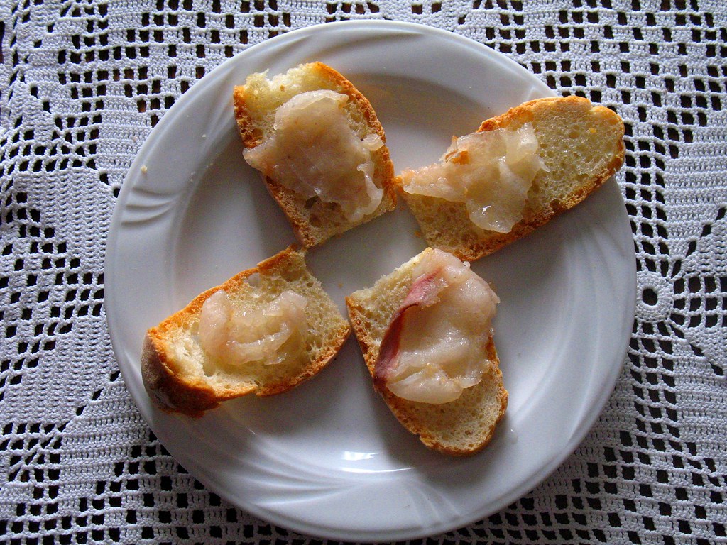 CROSTINI AL LARDO DI COLONNATO Prepared by Azzurra's mom Flickr