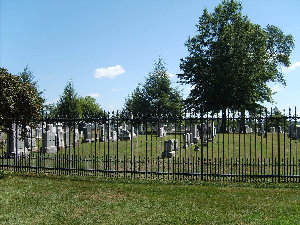 The Evergreen Cemetery Seen across the fence from the Gett… Flickr
