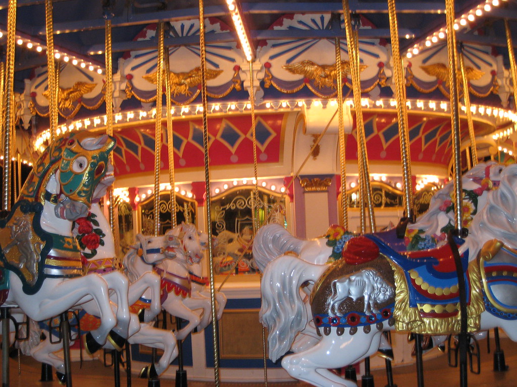Fantasyland Carousel tara_ribner Flickr