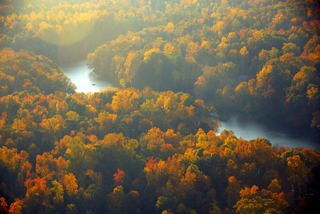 Oversaturated Eagle Lake, Charlotte, NC. Ivan Ivanov Flickr