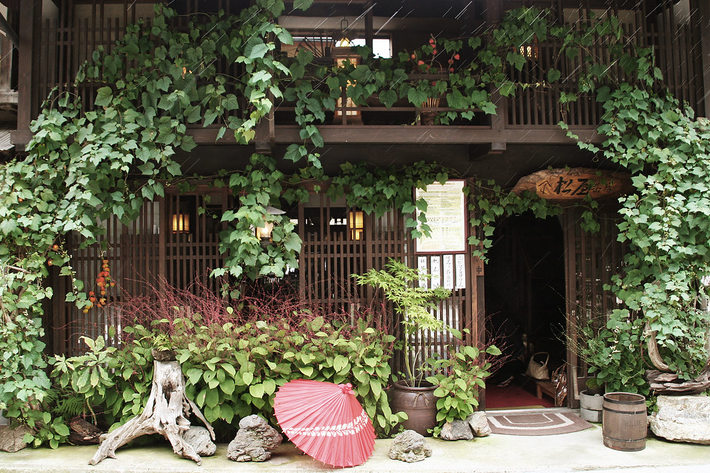 Green tea house sakichin Flickr