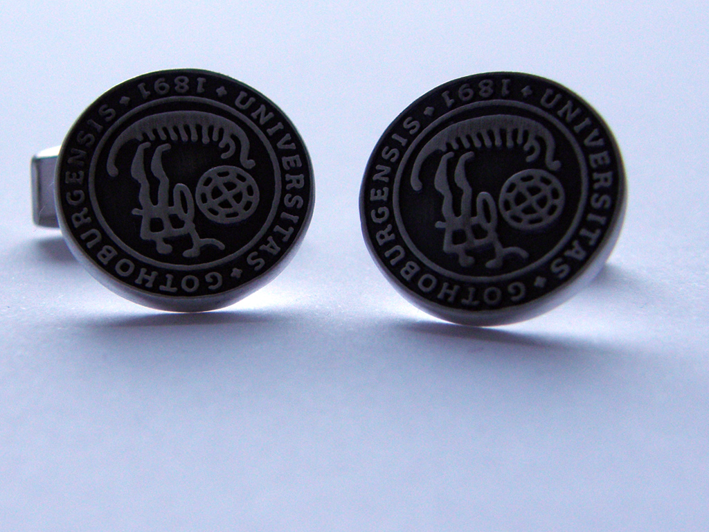 Uni cufflinks Eva the Weaver Flickr