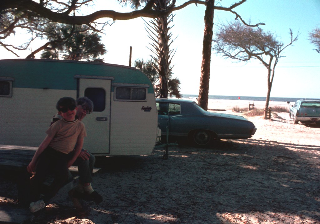 Isle of Palms, S.C. 1971 Sand dollar Campground, Easter 19… Flickr