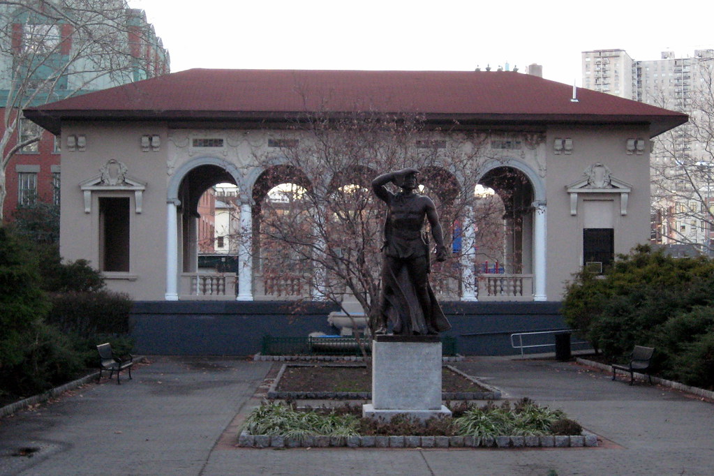 NJ Hoboken Columbus Park The statue of Col… Flickr