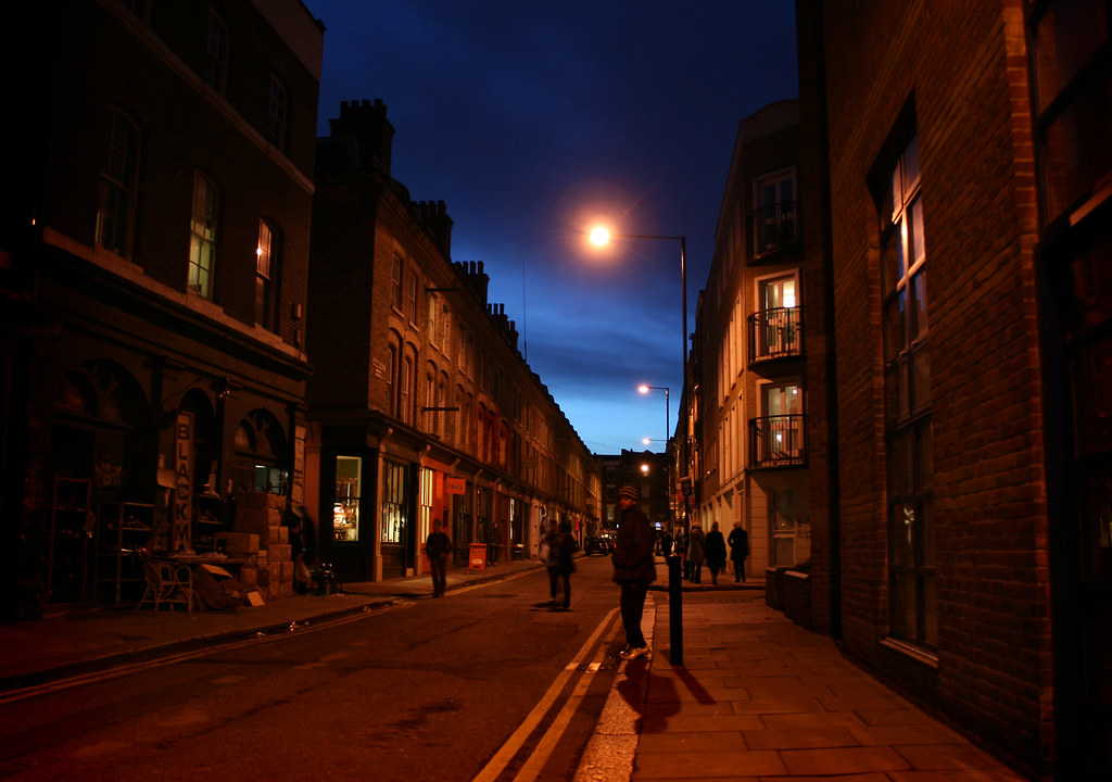 Cheshire St Early evening shot of Cheshire St, near Brick … Flickr