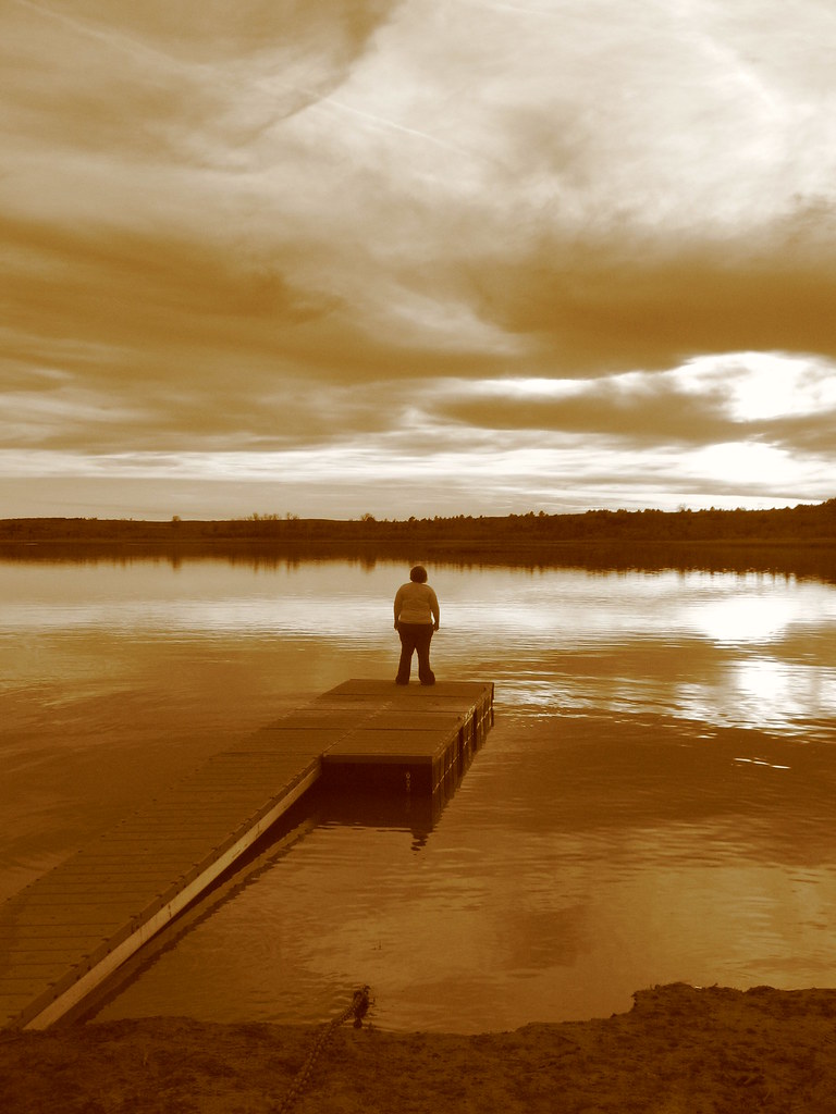 Lake 007 This photo was taken during sunset at Red Willow … Flickr