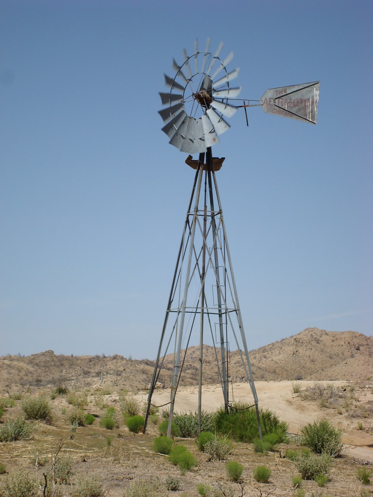 Windmill Mojave National Preserve, California John Loo Flickr