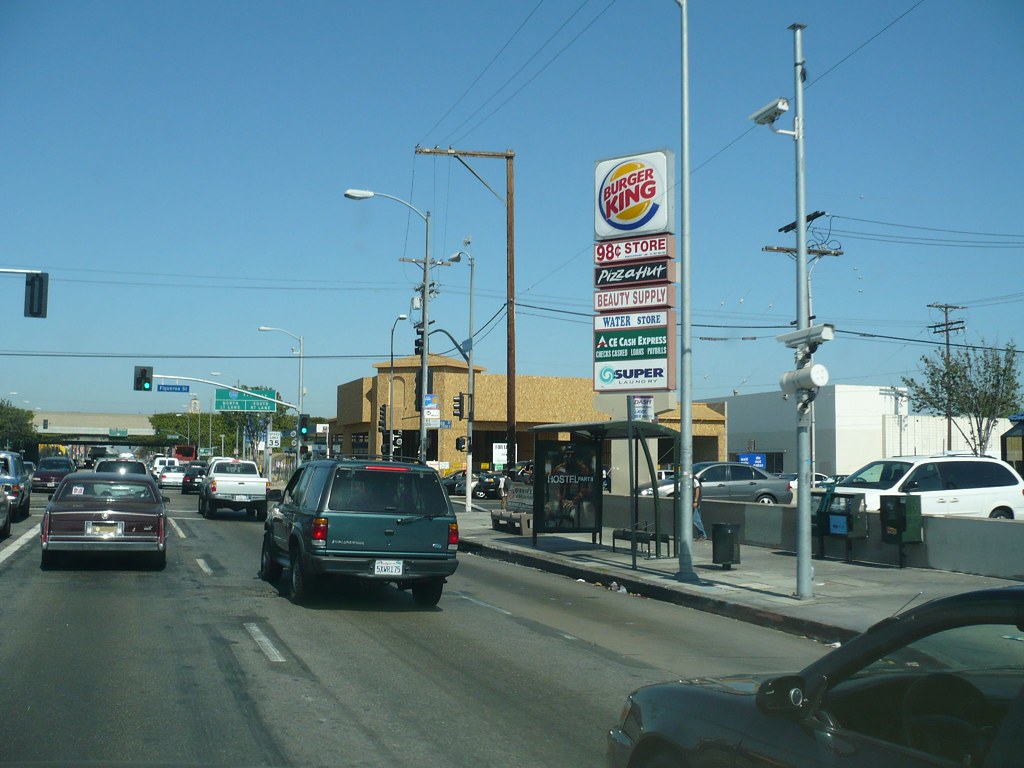 Figueroa and Florence Ave in Los Angeles Mike Flickr
