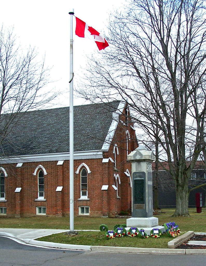 Dresden Ontario Cenotaph Flickr