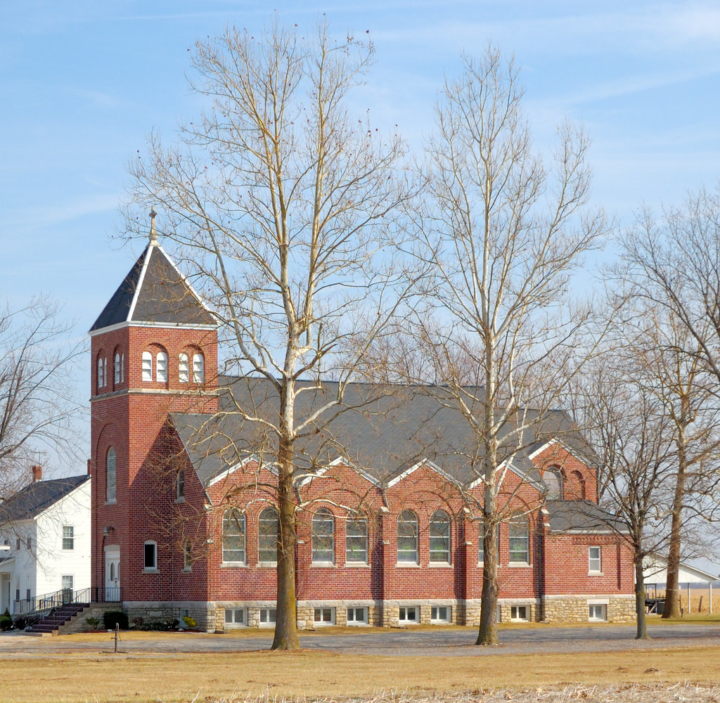 Saint Mary's Roman Catholic Church, in Fieldon, Illinois, … Flickr
