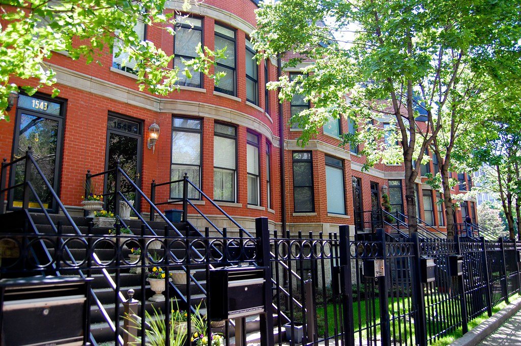 infill New row houses at the western end of the block have… Flickr