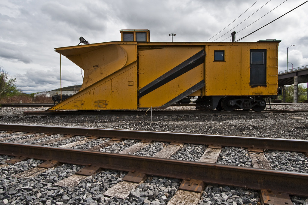 Russell SingleTrack Snow Plow On summer vacation at the L… Flickr