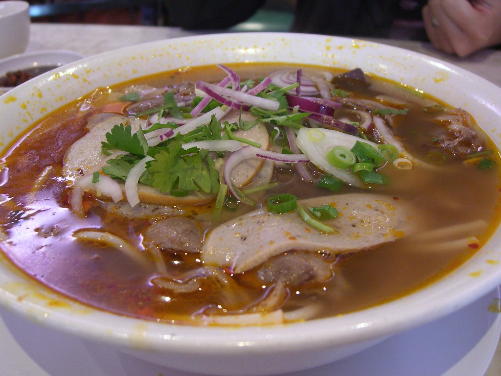 Bun Bo Hue Co Do AUD8 Despite the claim that Bun Bo Hue … Flickr