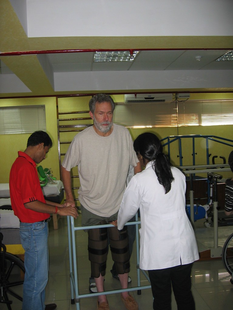 Walking with calipers and walker 001 Monday 9/28...back to… Flickr