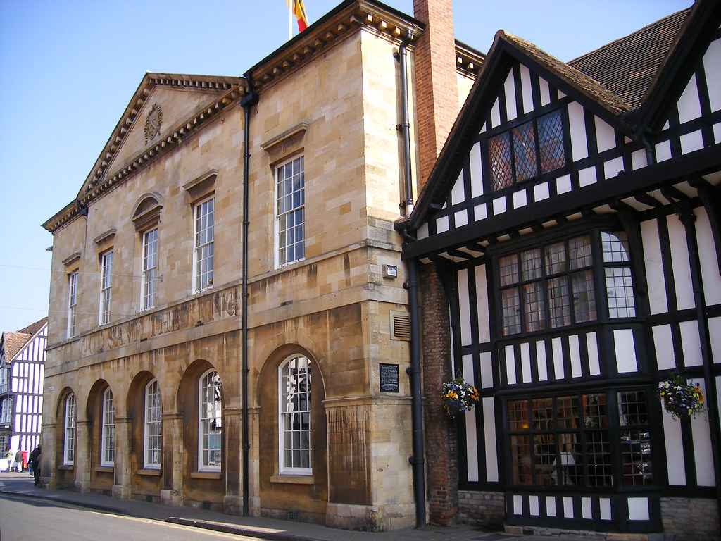 Town Hall and Shakespeare Hotel Stratford Upon Avon Flickr