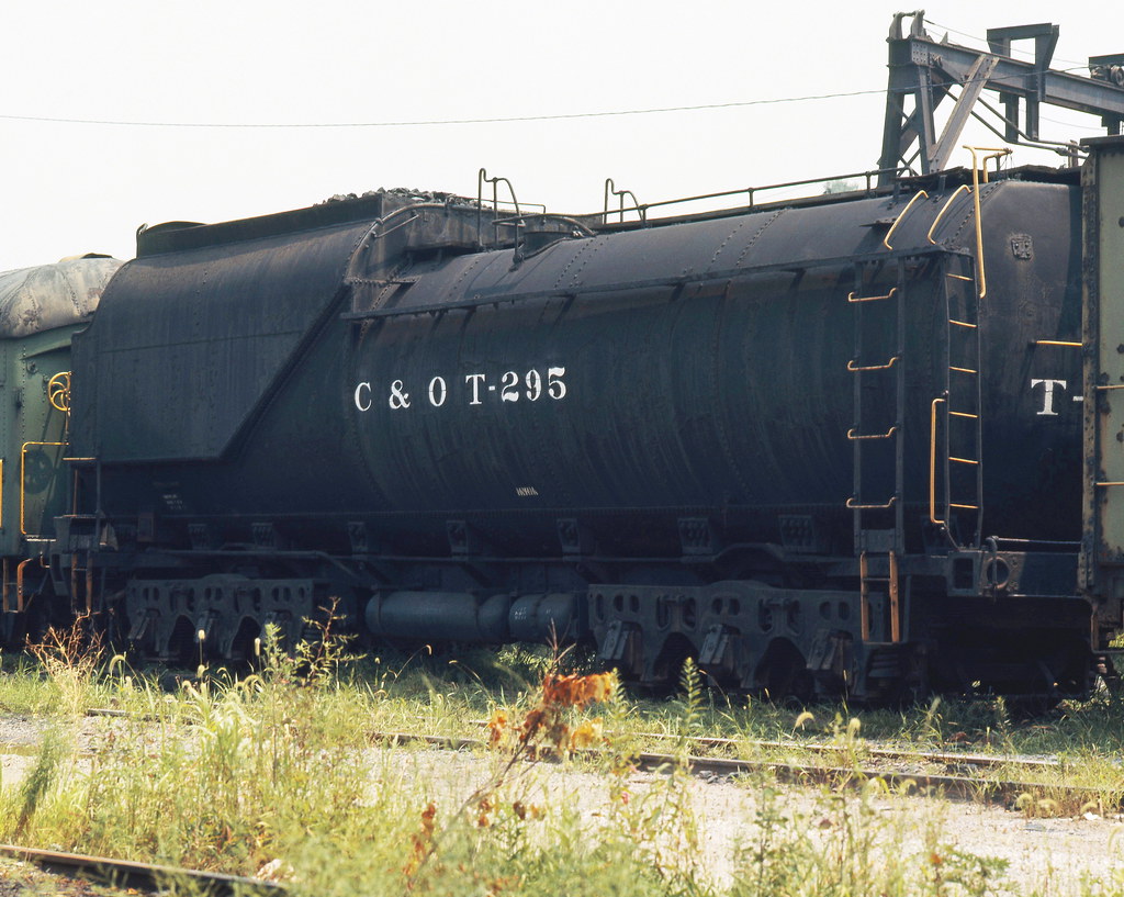 C&O Vanderbilt Tender T295, in Chessie System work trai… Flickr