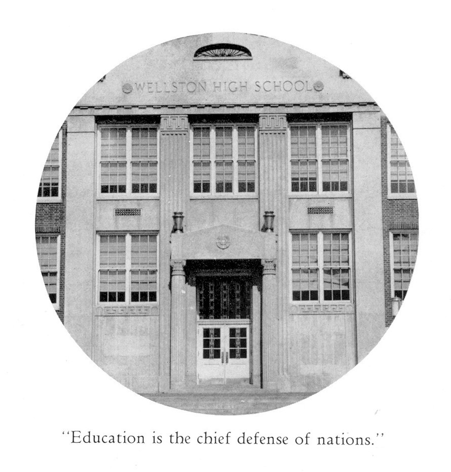 1940 ca Wellston St. Louis Co., MO New High School Flickr