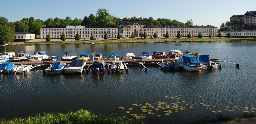 Karlberg Slott Stockholm, Sweden. The large building is kn… Flickr