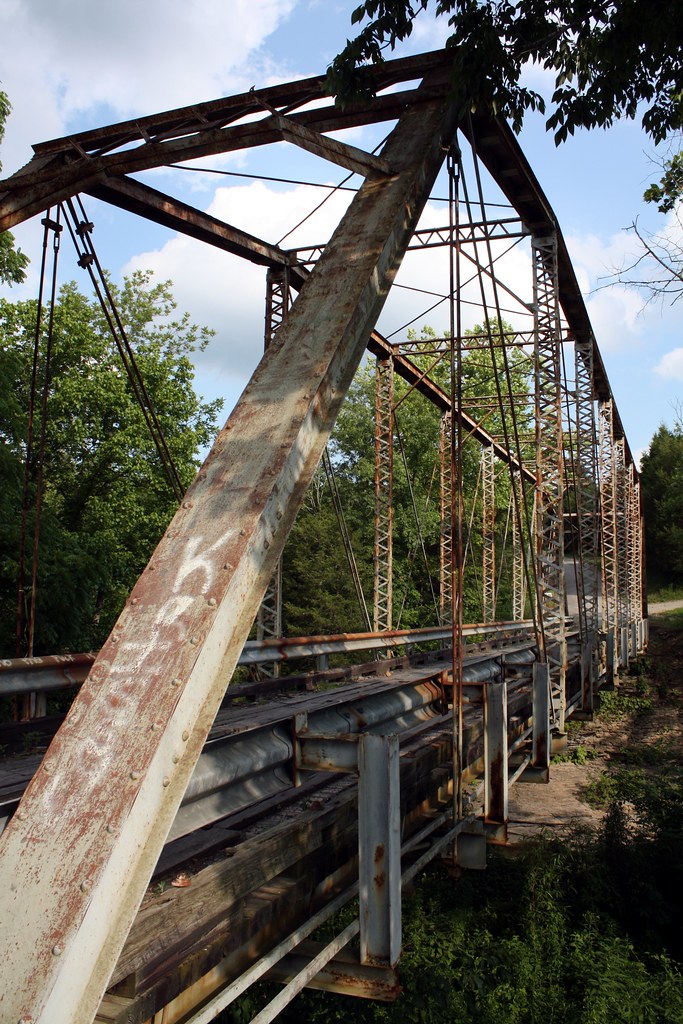 Mosby Ridge Road Bridge 1911 through truss bridge over the… Flickr