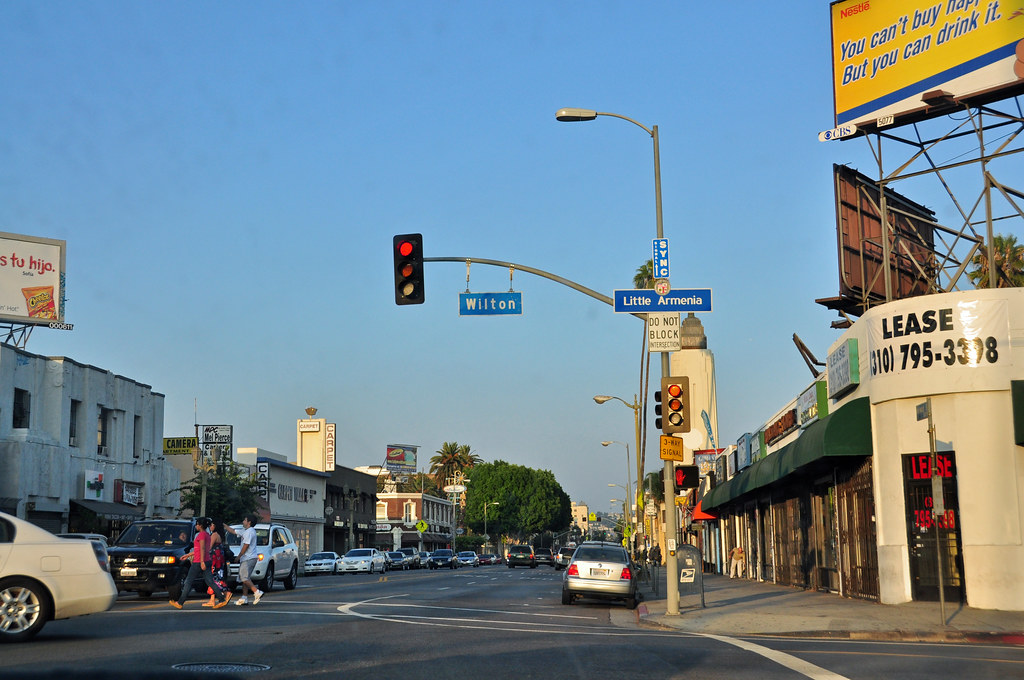 Little Armenia Hollywood Boulevard and Wilton Place, Holly… Flickr