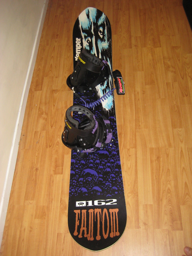 Kemper "Fantom" 162 cm snowboard with bag (excellent condi… Flickr