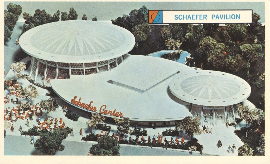 New York World's Fair 196465 Schaefer Center Schaefer