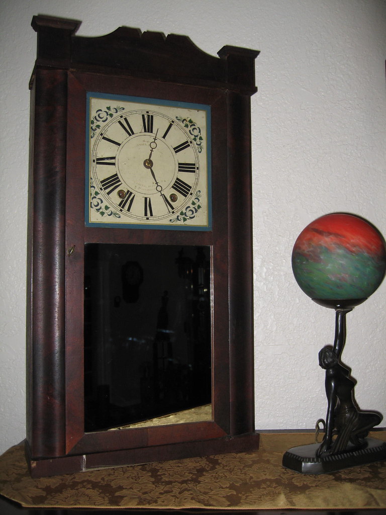 Daniel Pratt, Jr. wooden movement clock Flickr