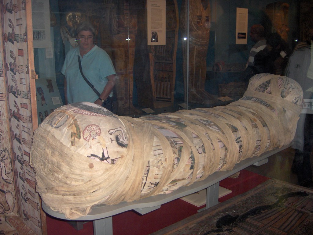 Cleopatra Mummy British Museum London "The mummy and coffi… Flickr