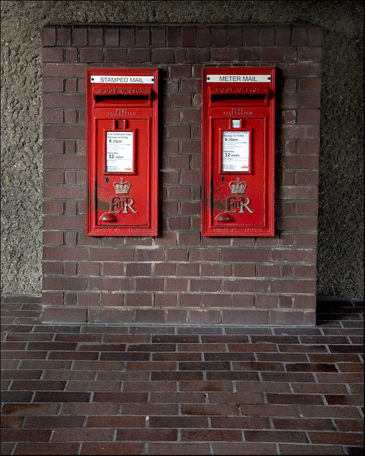 Stamped Mail, Meter Mail JR Hall Flickr