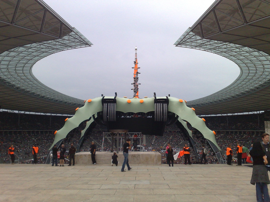 18.07.2009 U2, 360° Tour, Olympiastadion Berlin Alex Hanton Flickr