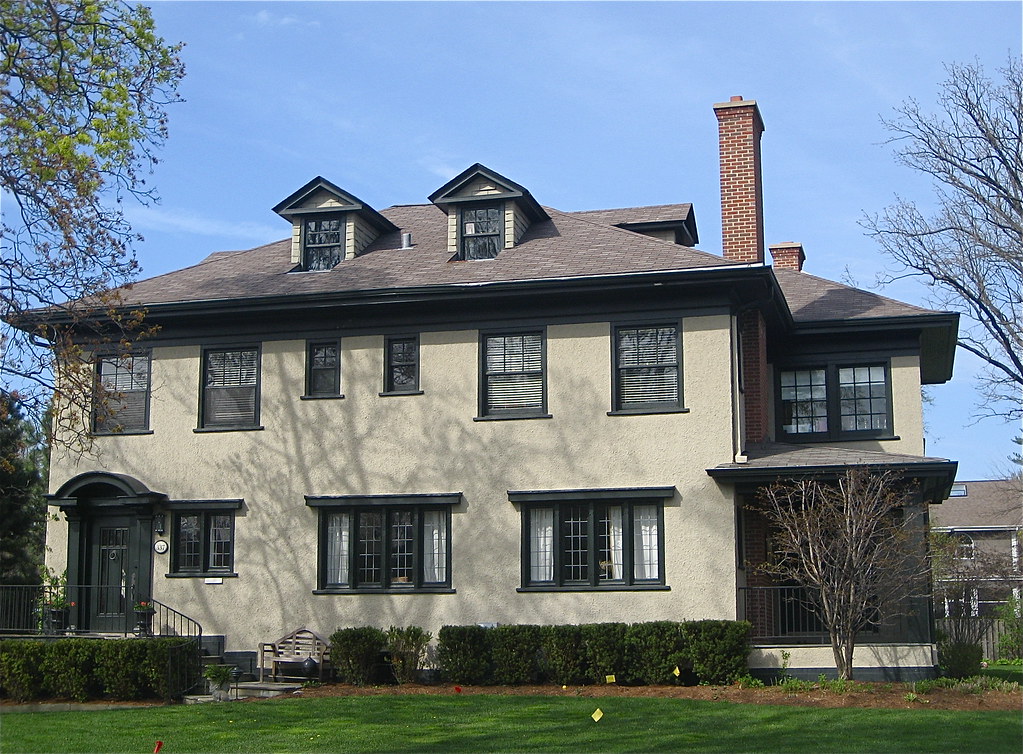 Prairie Style House (1919) 337 Abbotsford Road Kenilworth,… Flickr