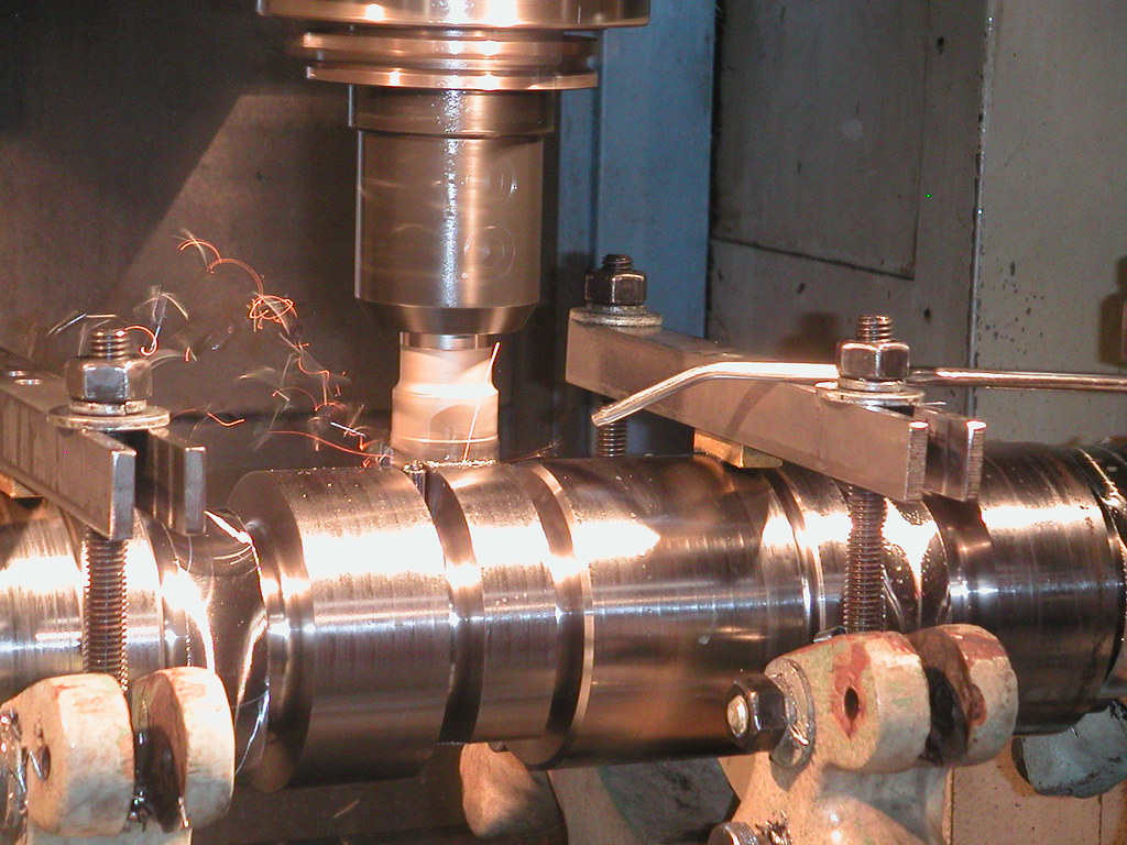 New Camshaft Manufacturing Patterns of light from redhot … Flickr