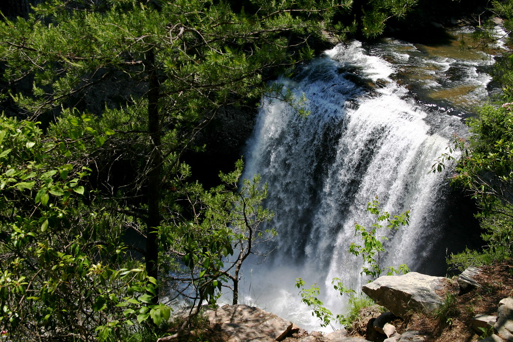 Cane Creek Falls from the Cane Creek Overlook Kim Unertl Flickr