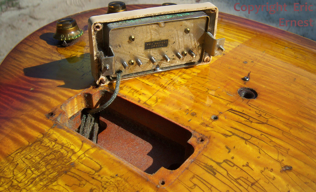 Vintage Gibson 1959 Les Paul Standard guitar BURST PAF pickup photo