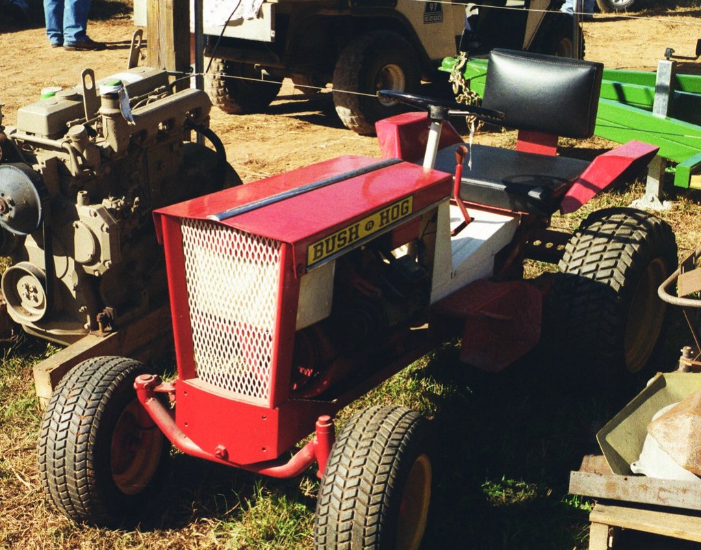 bush hog, shaw garden tractor/mower 19621972 originally b… Flickr