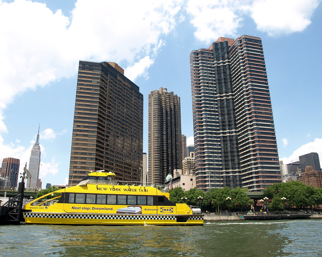 New York Water Taxi, East 34th Street, East River, New Yor… Flickr