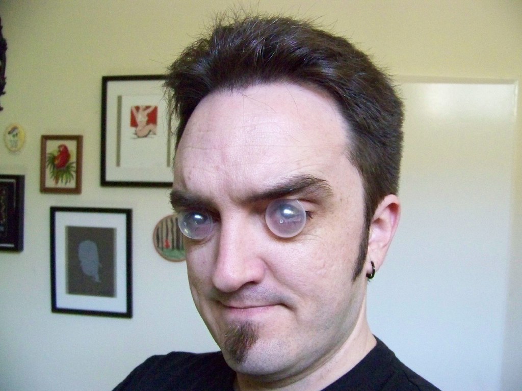 bubble eyes Freakish and funny. I got a toy from one of th… Flickr