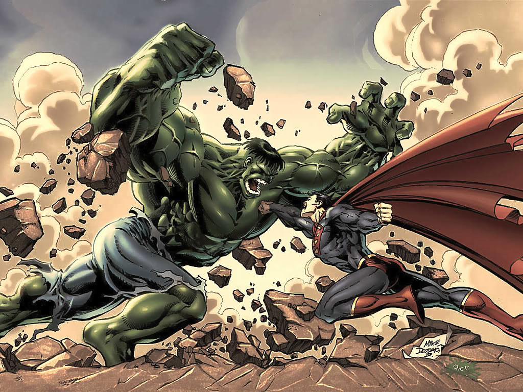 Hulk Vs Superman Marvel Dps Flickr