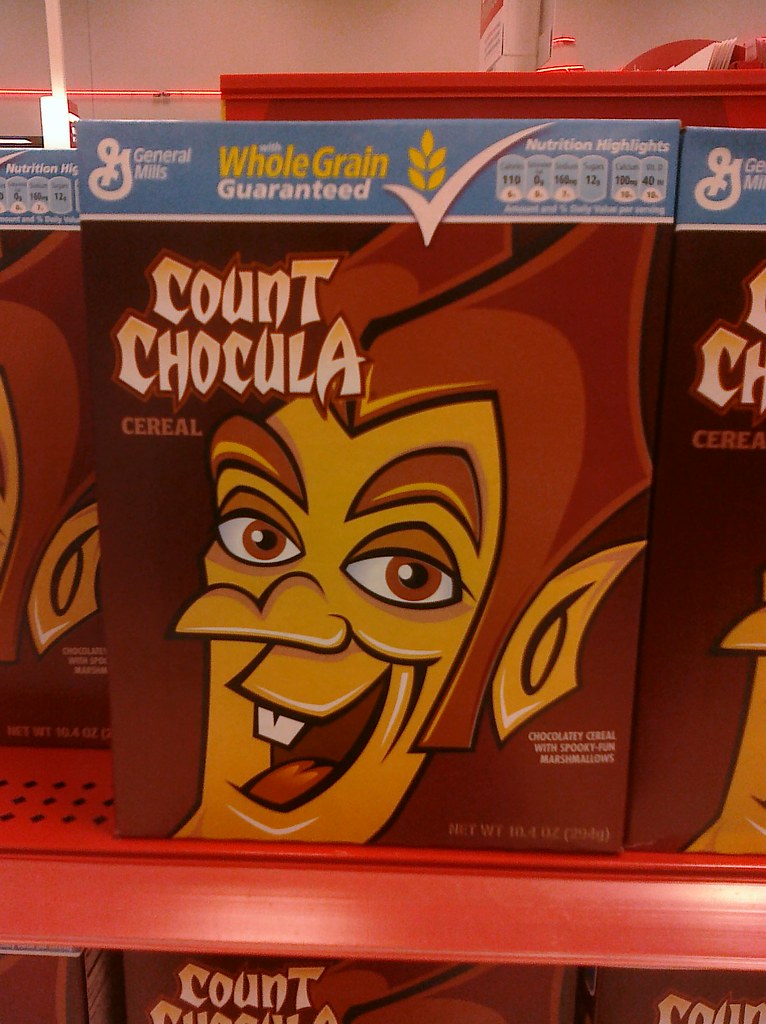 Isn't count chocula only out around halloween? Or all year… Flickr
