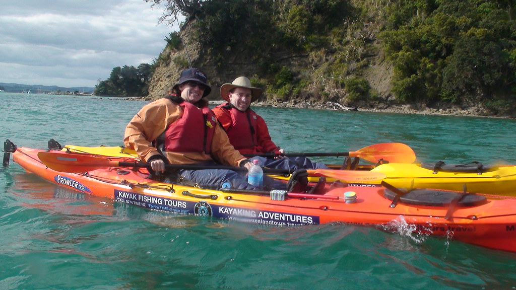 Auckland New Zealand Tours Kayak Fishing Tours TIME Unlimited Tours