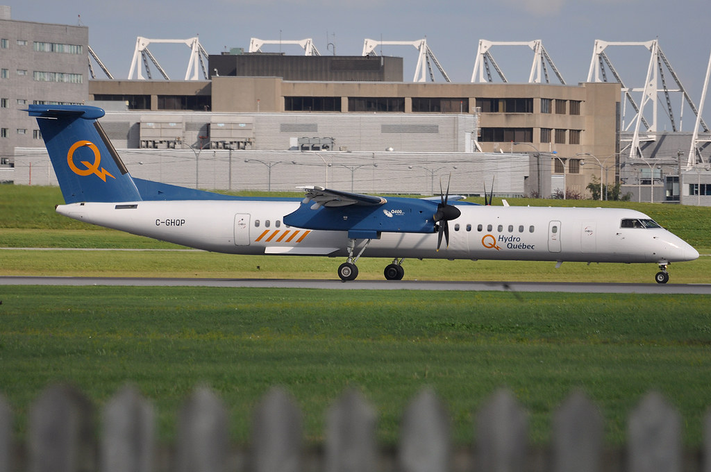 Hydro Québec Q400 CGHQP Quebec's electric utility company… Flickr