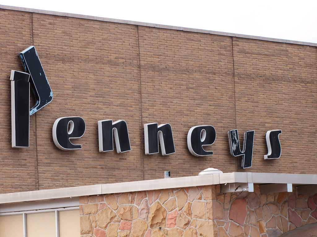 Sign J C Penneys sign in Great Bend Kansas. Keith Wondra Flickr