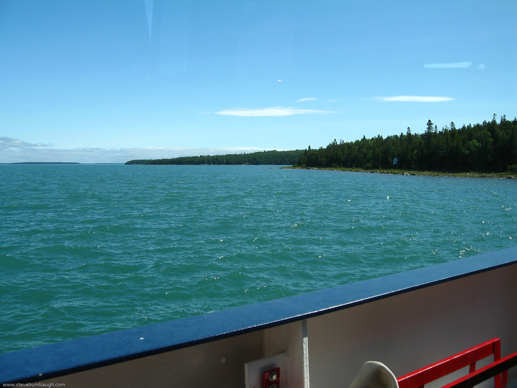 Drummond Island Ferry Ferry ride photos. Steve Bumbaugh Flickr