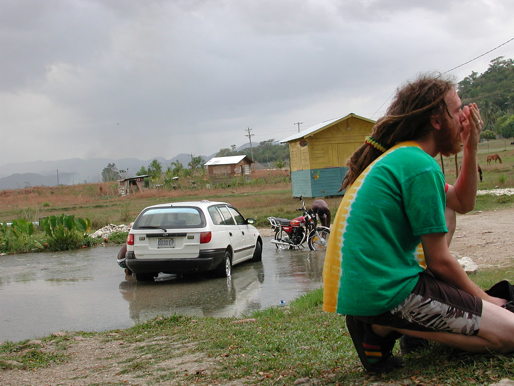 Rasta Car Wash, Roaring RiverJamaica After we arrived at … Flickr