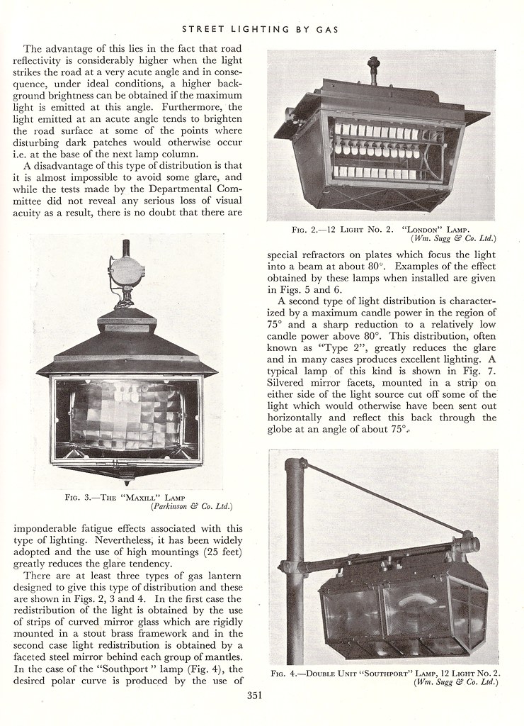 Gas street lighting Flickr